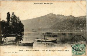 CPA AIX-les-BAINS - Lac du BOURGET - Dent du Chat (351962)