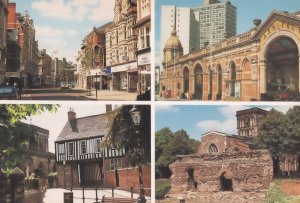 Leicester London Road Station Solicitors Estate Agents 1990s Postcard