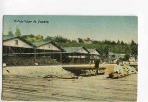 3045739 HOLLAND INDIA SABANG pier view Vintage PC