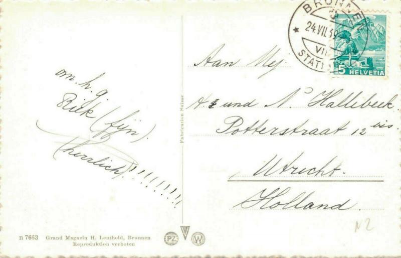 Switzerland Brunnen 02.86