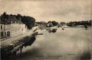 CPA Auxerre - Vue sur les Ocreries FRANCE (960571)