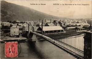 CPA REVIN La Bouverie et le Pont Suspendu (646653)