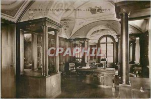 Old Postcard Chateau de Malmaison Rueil La Bibliotheque