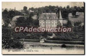 Old Postcard Mayenne Le Ch?teau des Vall?es
