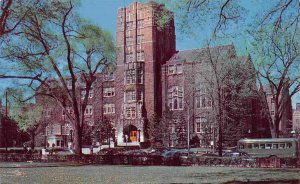 Student Union Building University Michigan Ann Arbor MI postcard