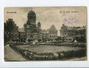 3056215 UKRAINE Czernowitz Gr. Or. Erzb. Rezidenz Vintage RPPC