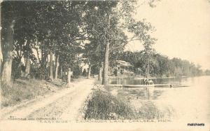 1907 Chelsea Michigan Eastside Cavanaugh Lake Freeman Cumings postcard 7382