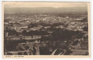 Panorama Blida Algeria postcard