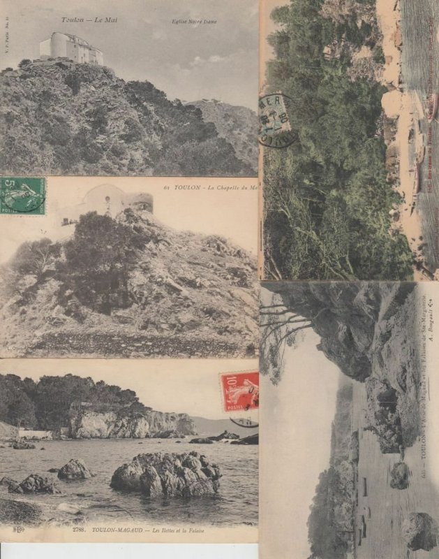 MAGAUD VAR (DEP.83) COTE D'AZUR 13 Cartes Postales 1900-1940