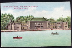 Illinois CHICAGO Lincoln Park New Refectory Boathouse Assembly Rooms DB