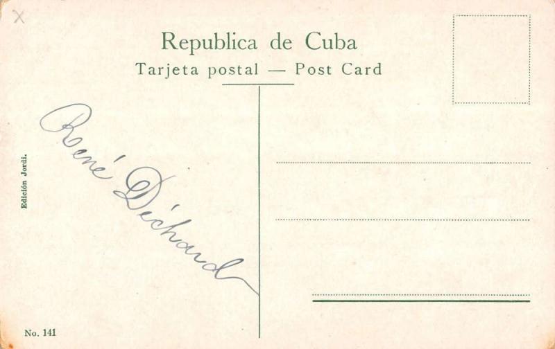 Havana Cuba panoramic birds eye view city from Cabana antique pc Z21978 