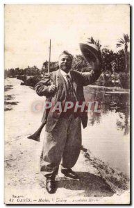 Old Postcard Tunisia Gabes Marius The popular famous Hotellier