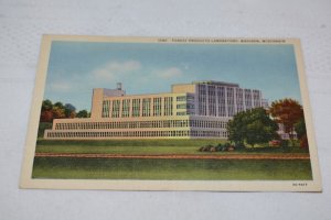 1540 Forest Products Laboratory Madison Wisconsin Postcard E. A. Bishop