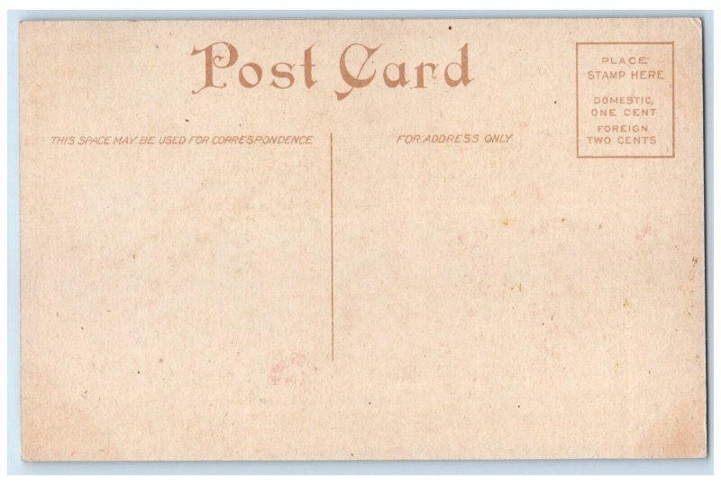 c1910 House Indiana's First Legislature Met Vincennes Indiana Vintage Postcard