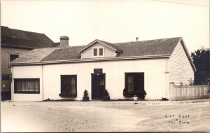 Real Photo Postcard Gift Shop and Tea Room in Monterey, California