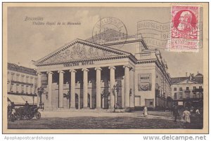 Belgium Brussels Theatre Royal de la Monnaie 1910