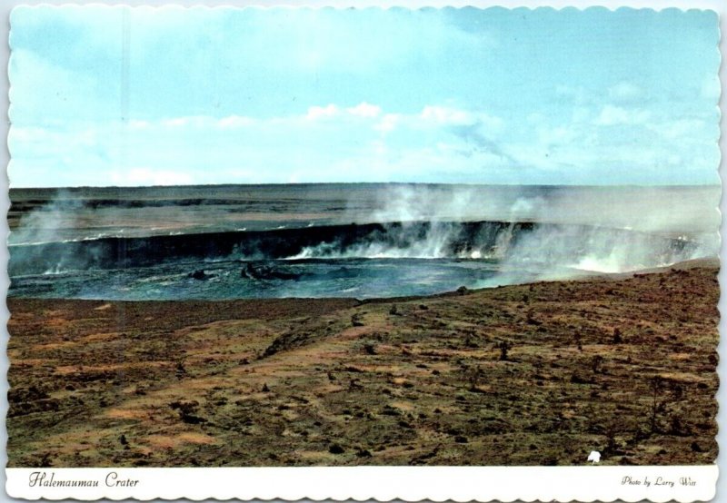 Postcard - Halemaumau Crater - Hawaii