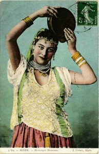 CPA AK GEISER 5 Mauresque danseuse ALGERIE (824305)
