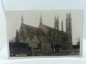 Vintage Rp Postcard Booton Church Posted c1910 Real Photo Norfolk St Michaels