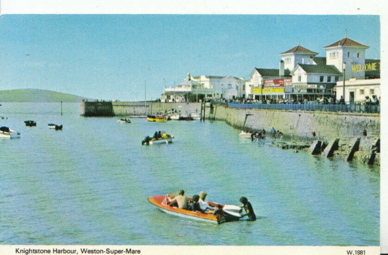 Somerset Postcard - Knightstone Harbour - Weston-super-Mare - Ref 16208A