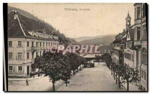 Old Postcard Triberg Kurplatz