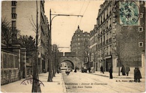 CPA Asnieres Avenue de Courbevoie Les deux Voutes (1313666)