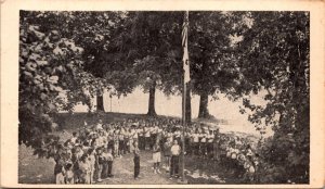 PC Starting The Day Right Raising The Flag Bingham 4-H Camp Willisburg, Kentucky