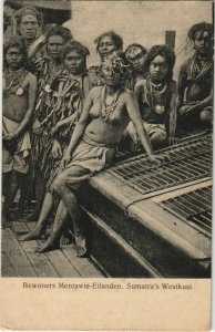 PC ethnic types Mentawei Bewoners INDONESIA (a18497)