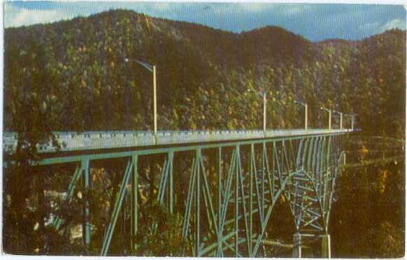 Bender Memorial Bridge Standard West Virginia WV