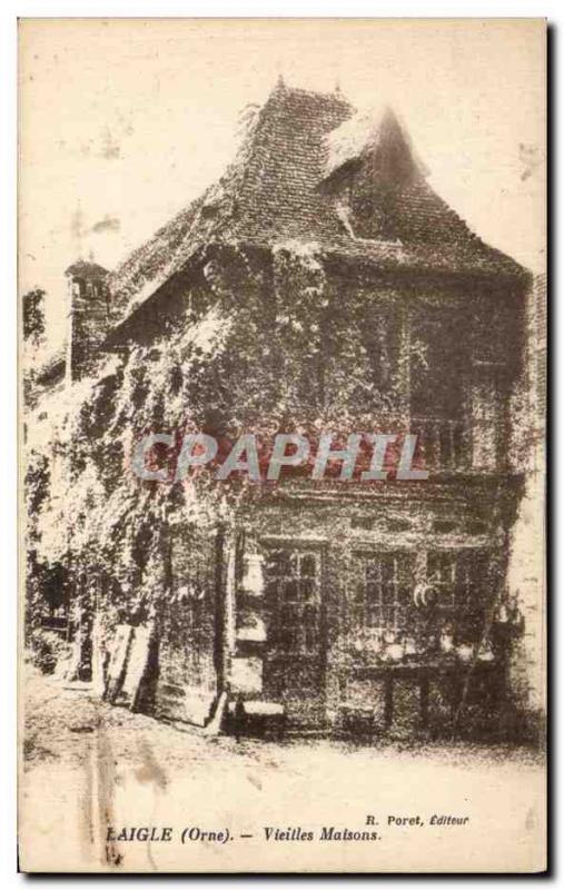 Old Postcard Laigle Old Houses