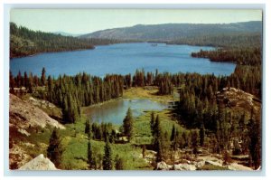 c1950's Bird's Eye View Of Gold Lake California CA Unposted Vintage Postcard