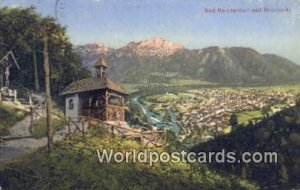 Bad Reichenhall Bildstockl Germany 1915 Missing Stamp 