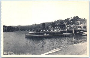 M-91203 The confluence of Sambre and Meuse Namur Belgium