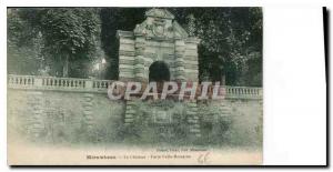 Old Postcard Mirambeau the castle Roman Gallo door