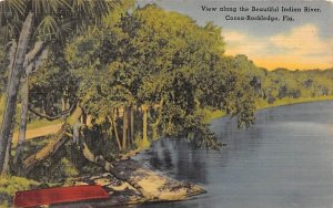 View along the Beautiful Indian River Cocoa Rockledge, Florida