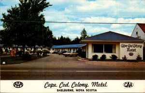 Canada Nova Scotia Shelburne Cape Cod Colony Motel