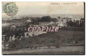 Postcard Perigueux Old City Panorama