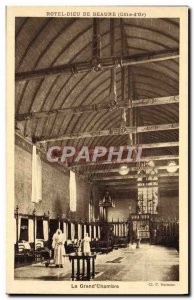 Old Postcard Beaune Hotel Dieu Grand Room Nurse Religious
