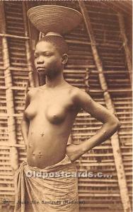 Jeune fille Bantanda Madimba African Nude Unused 