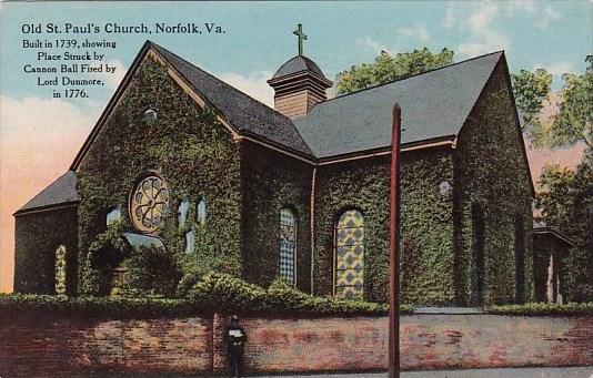 Old Saint Pauls Church Norfolk Virginia