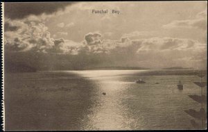 portugal, MADEIRA, Funchal Bay Sunset (1910s)