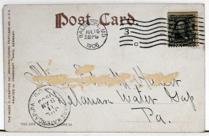 Baltimore, Md. Washington Monument, Mt. Vernon Place - Postcard