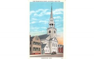 First Prebyterian Church in Newburyport, MA Old South.