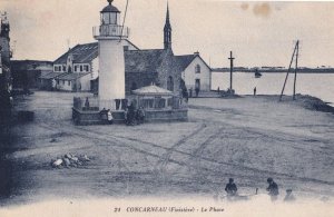 Concarneau Le Phare Antique French Postcard