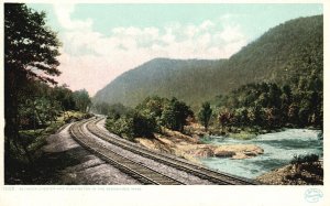 Vintage Postcard Between Chester and Huntington in the Berkshires Massachusetts