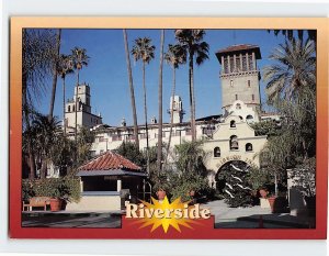 Postcard Mission Inn, Riverside, California