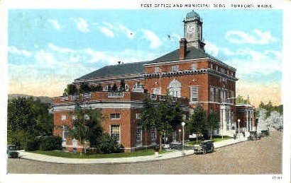 Post Office & Municipal Building in Rumford, Maine