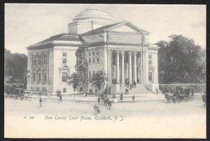 New County Court House Elizabeth New Jersey Unused c1905