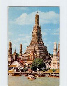 Postcard Wat Arun, Temple of Dawn, Bangkok, Thailand