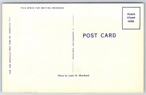 Anderson South Carolina~Wilmary Apartment Building~Vintage Linen Postcard